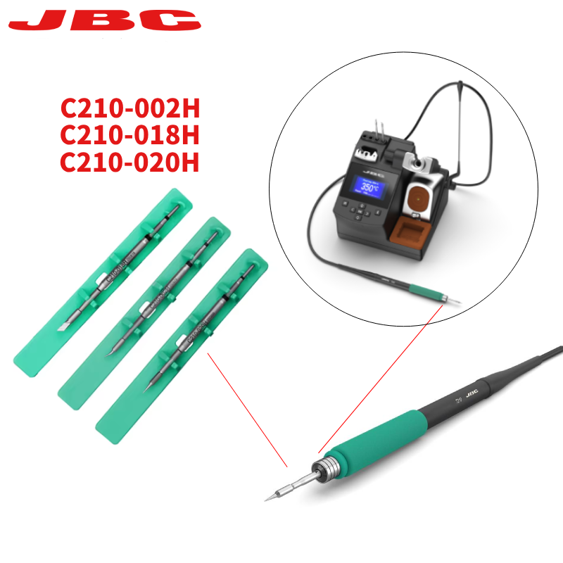 C210 Precision Soldering Station - 100% Oryginalne groty lutownicze JBC serii
