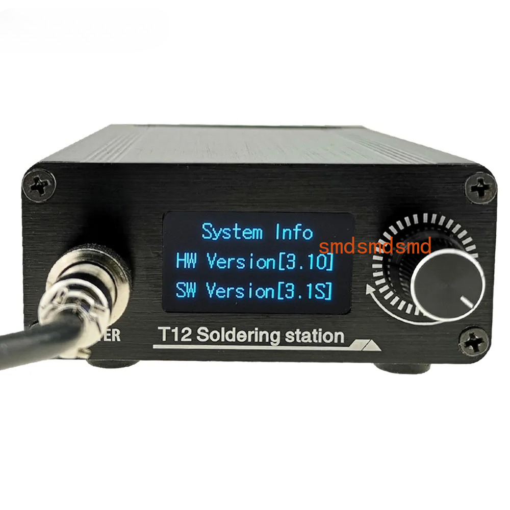 T12 Soldering Station Oled - Stacja lutownicza STM32 V3.1S T12 OLED