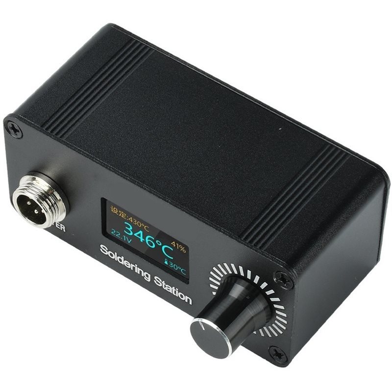 【A56X】T12 Przenośna Mini Cyfro – T12 Soldering Station Oled recenzja i cena