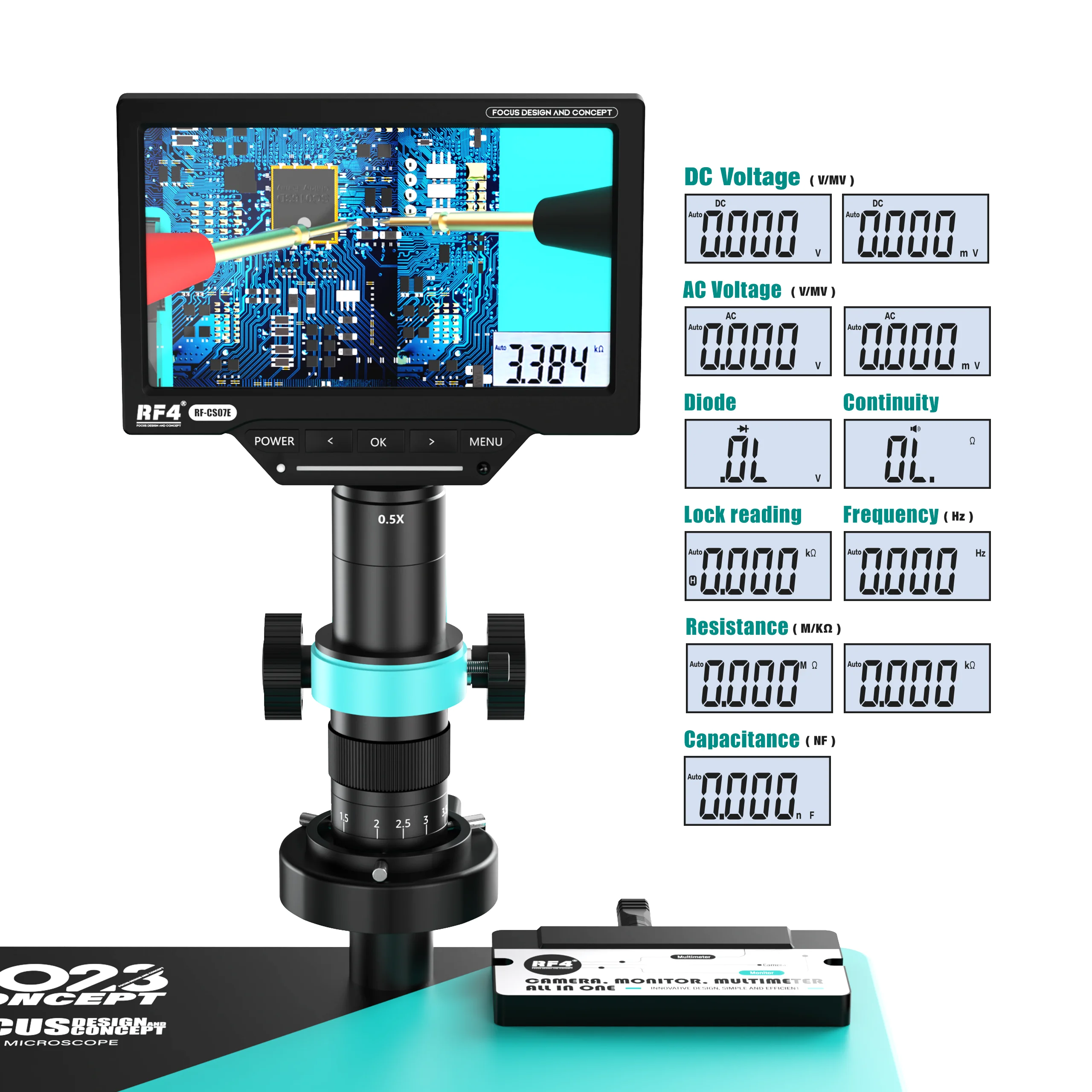 Kamera mikroskopowa cyfrowa pr – Simul-Focal Industrial Microscope 4K Hdmi recenzja i cena