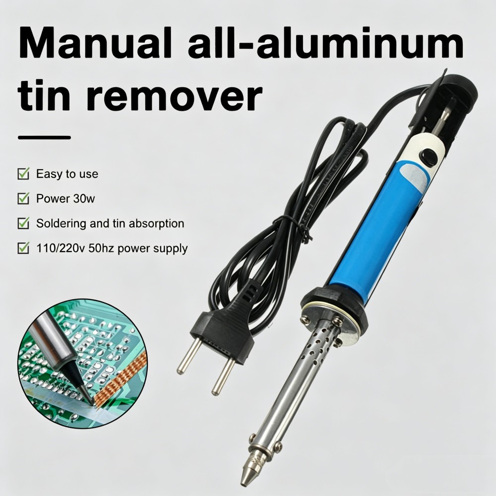Elektryczna odsysarka do lutu  – Desoldering Pump Electric Vacuum Station recenzja i cena