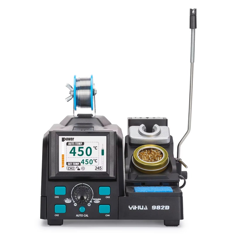 Stacja lutownicza cyfrowa 982D – C210 Precision Soldering Station recenzja i cena