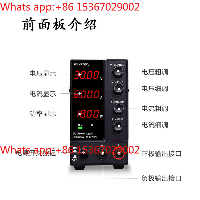Zasilacz DC NPS3010W Regulowan – High Precision Dc Power Supply 30V 10A recenzja i cena