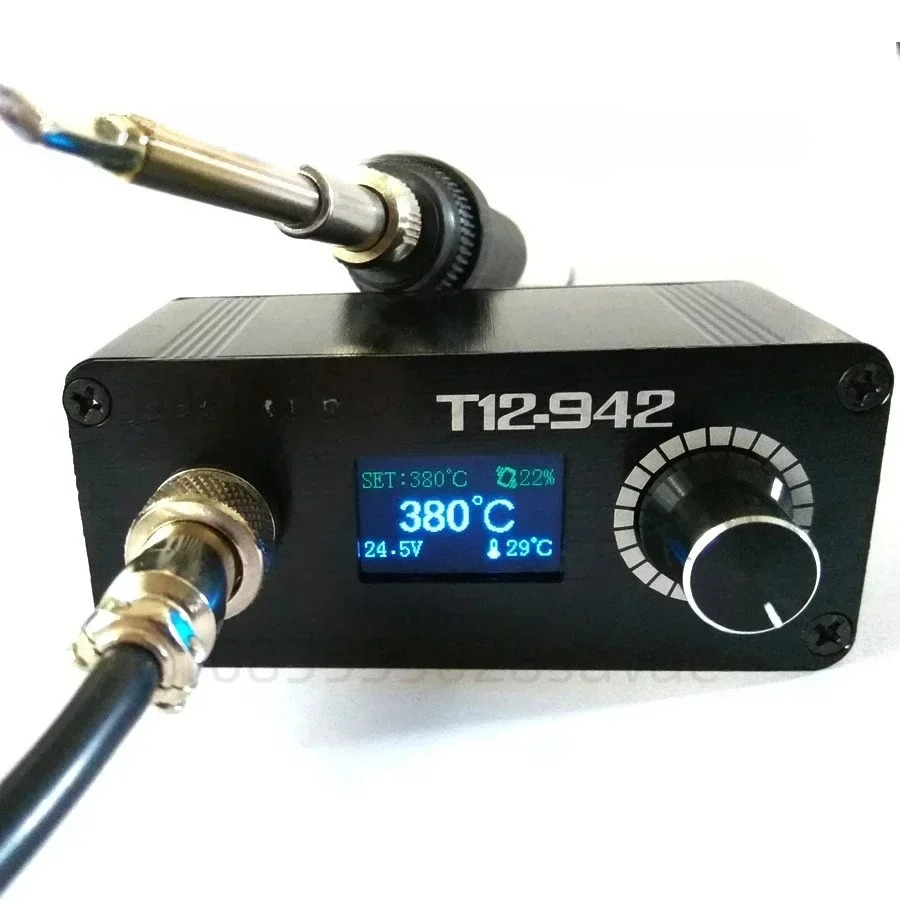 MINI T12 STC OLED Cyfrowa Stac – T12 Soldering Station Oled recenzja i cena