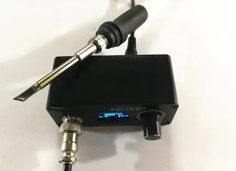 MINI T12 STC OLED Cyfrowa Stac – T12 Soldering Station Oled recenzja i cena