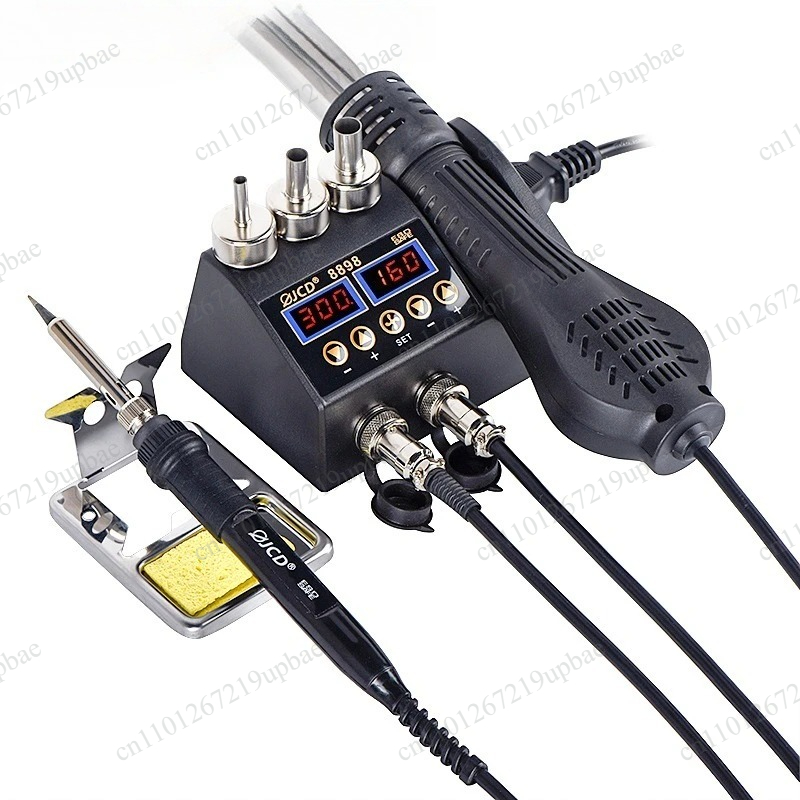 8898 2‑w‑1 750W Cyfrowa Stacja – 2 In 1 Soldering Rework Station 750W recenzja i cena