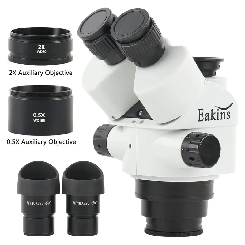 Czarny 3,5X 90X 7X-45X symulta – Trinocular Stereo Microscope 7X-45X recenzja i cena