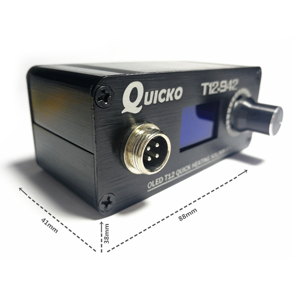 QUICKO MINI T12 STC OLED cyfro – T12 Soldering Station Oled recenzja i cena