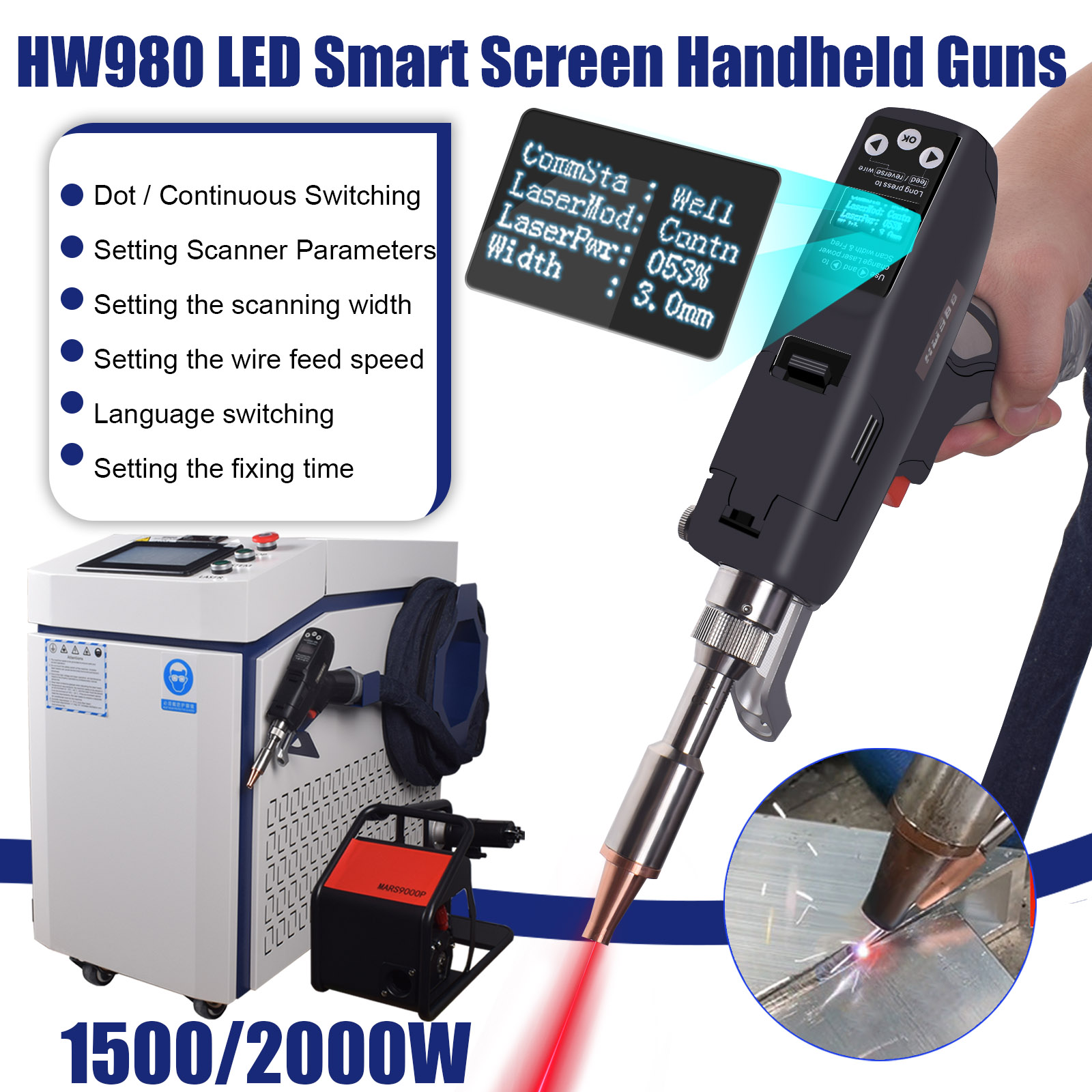 Raycus 3000W Ręczna spawarka l – Laser Soldering Machine Handheld recenzja i cena