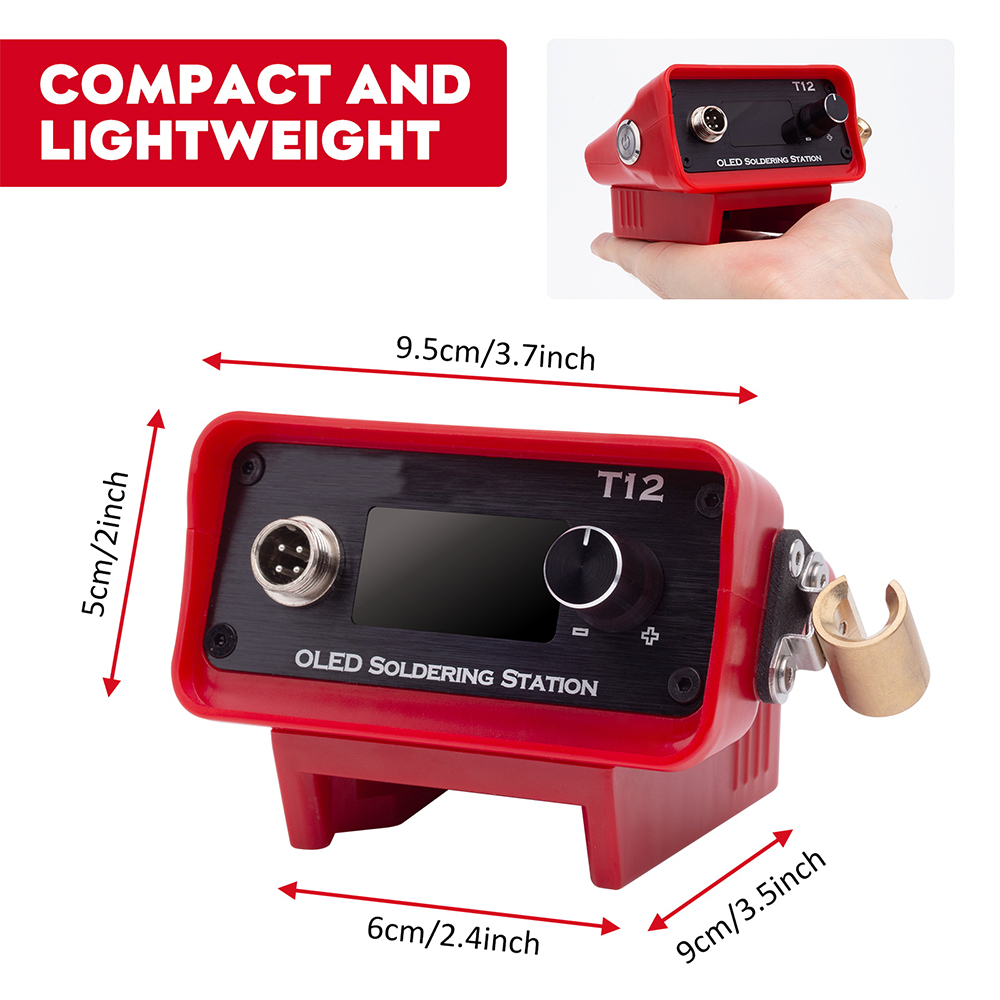 Stacja lutownicza OLED T12 reg – T12 Soldering Station Oled recenzja i cena