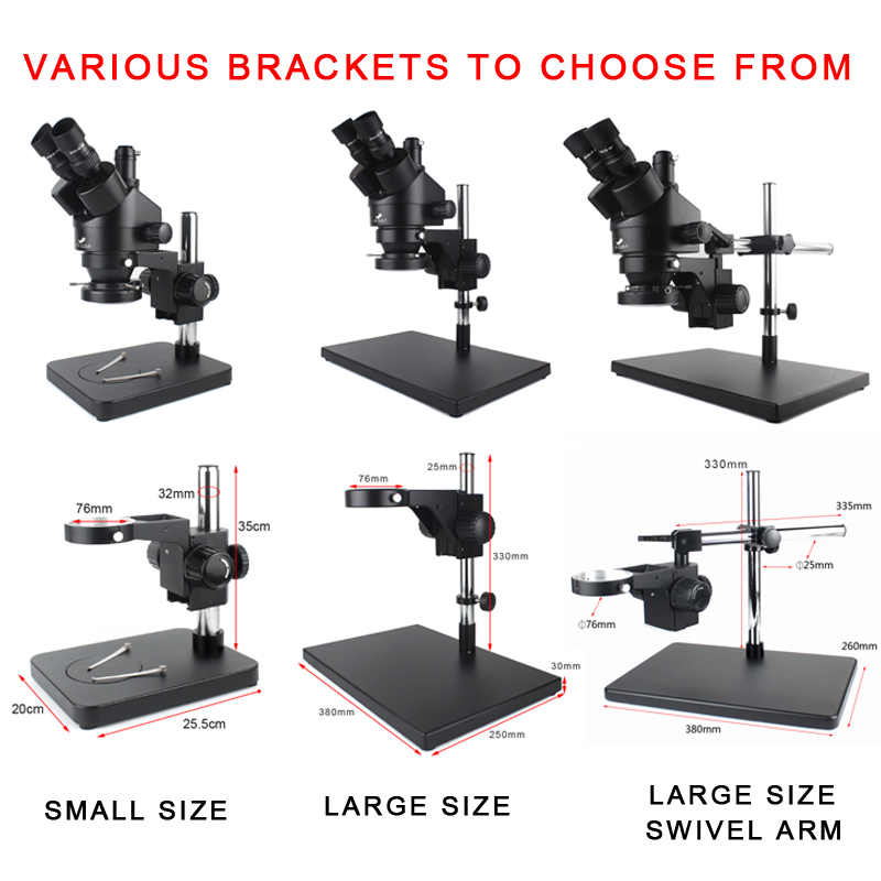 Simul-Focal 7X-45X ciągły zoom – Trinocular Stereo Microscope 7X-45X recenzja i cena