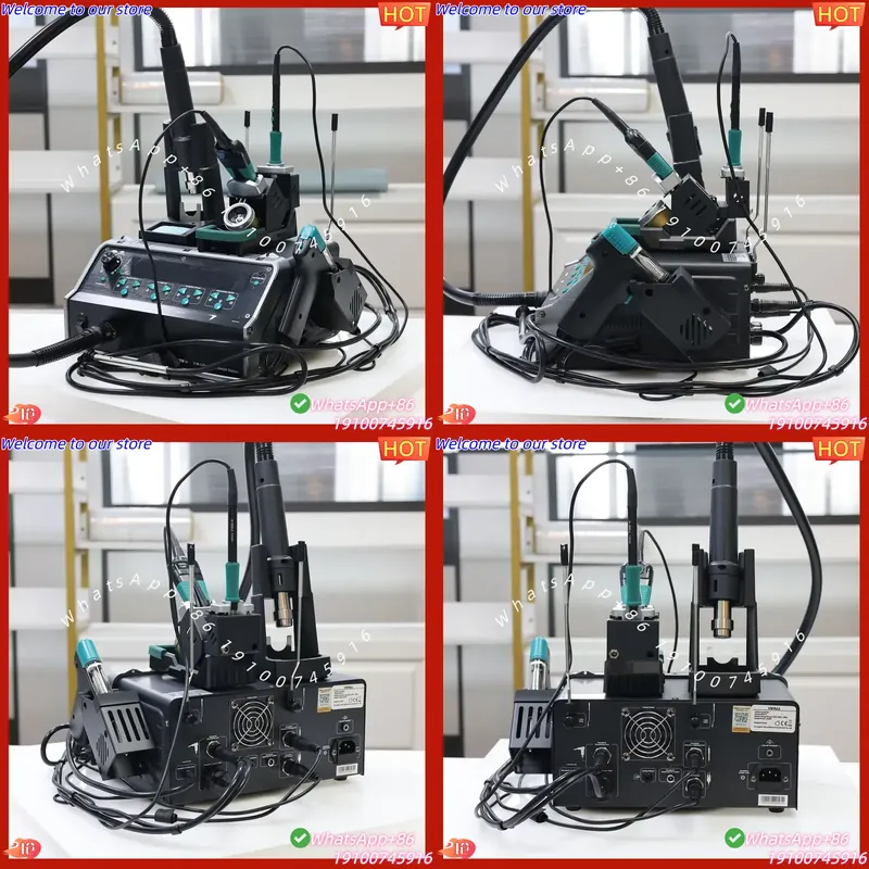 Stacja lutownicza 5-w-1 YIHUA- – Desoldering Pump Electric Vacuum Station recenzja i cena