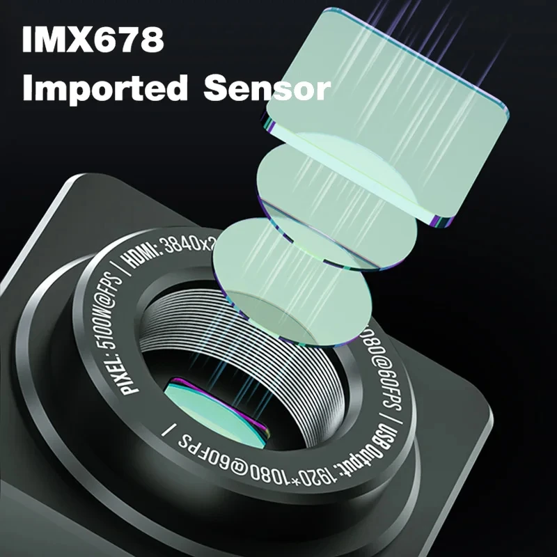 Nowy mechanik IMX 307/415/678  – 4K Microscope Camera Sony Sensor recenzja i cena