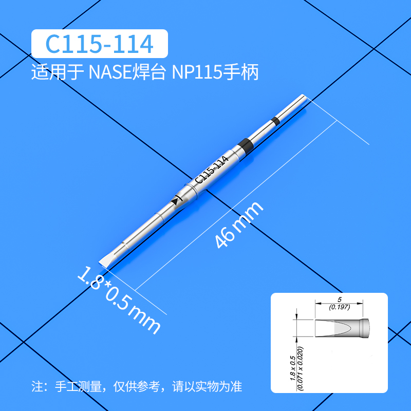 Końcówki lutownicze C115 do st – C115 Nano Soldering Iron Station recenzja i cena