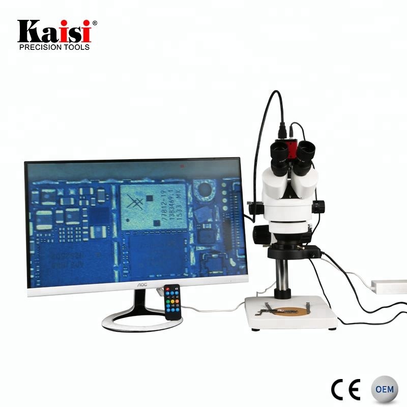 Mikroskop trójokularowy stereo – Trinocular Stereo Microscope 7X-45X recenzja i cena