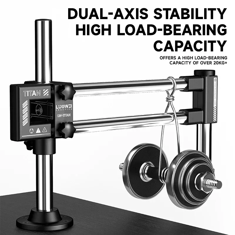 Stojak mikroskopowy dwuosiowy  – Articulating Arm Boom Stand Microscope recenzja i cena