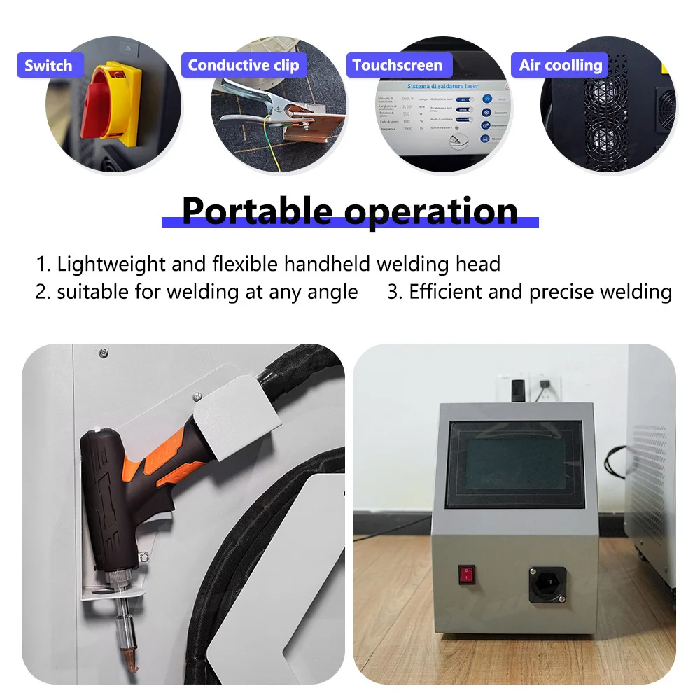 Ręczna spawarka laserowa, wiel – Laser Soldering Machine Handheld recenzja i cena