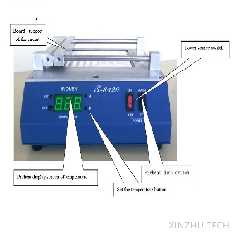 PUHUI T-8120 Podgrzewacz IR Po – Infrared Bga Rework Station recenzja i cena