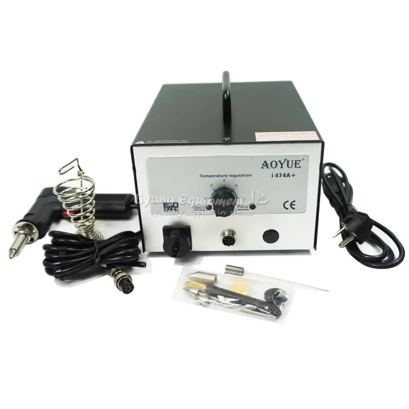 Elektryczna stacja rozlutownic – Desoldering Pump Electric Vacuum Station recenzja i cena